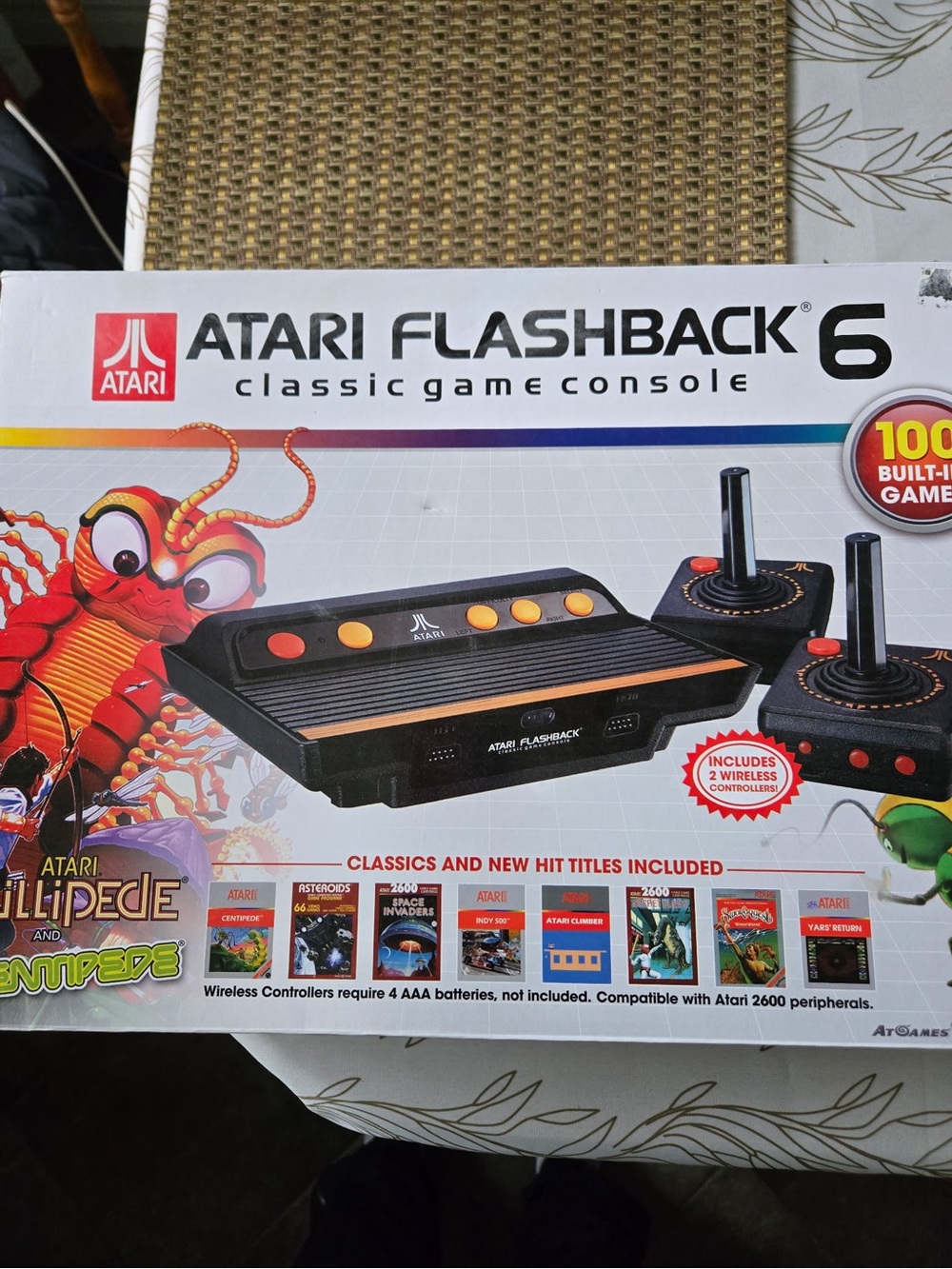 Flashback 6 Classic Game Console - Black